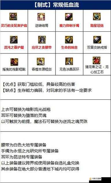 黑暗武士物理魔法流派武器装备选择